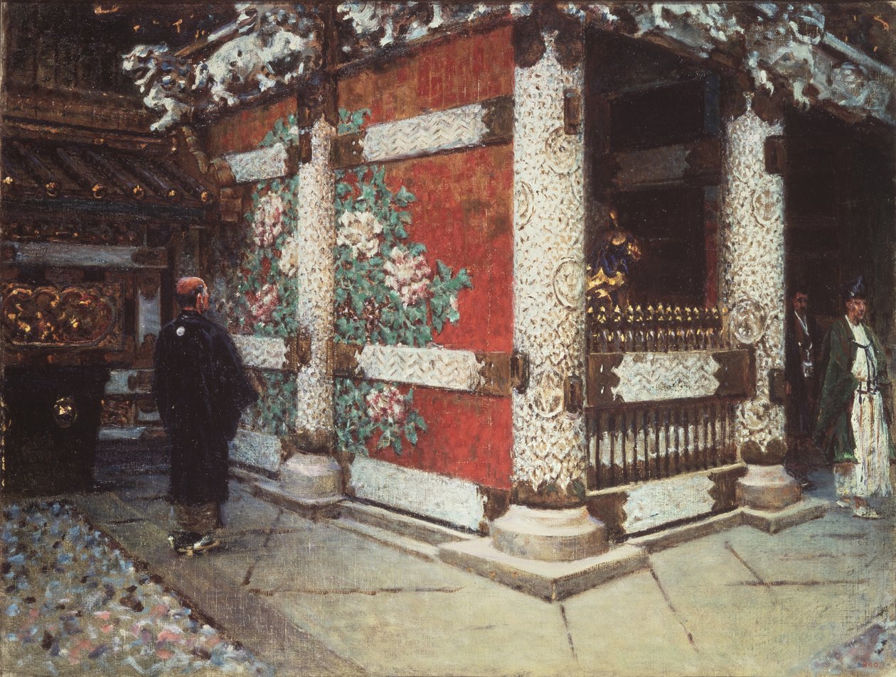 Świątynia Shinto w Nikko, 1903 autorstwa Vasili Vasilievich Vereshchagin