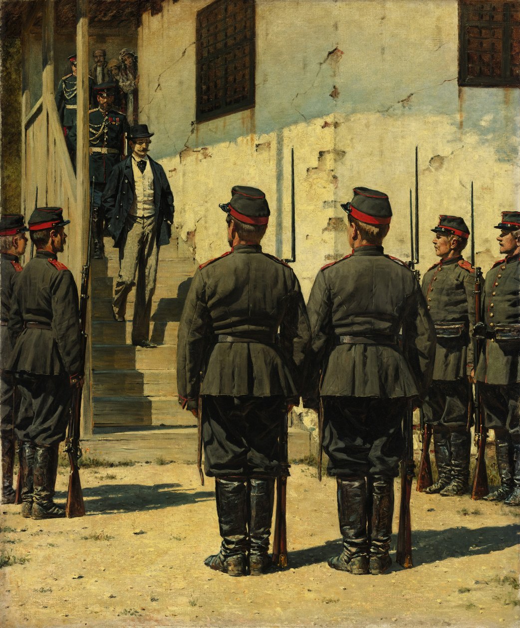 Szpieg autorstwa Vasili Vasilievich Vereshchagin