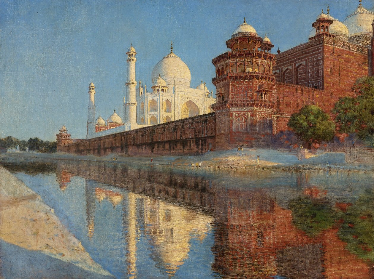 Tadż Mahal. Wieczór autorstwa Vasili Vasilievich Vereshchagin