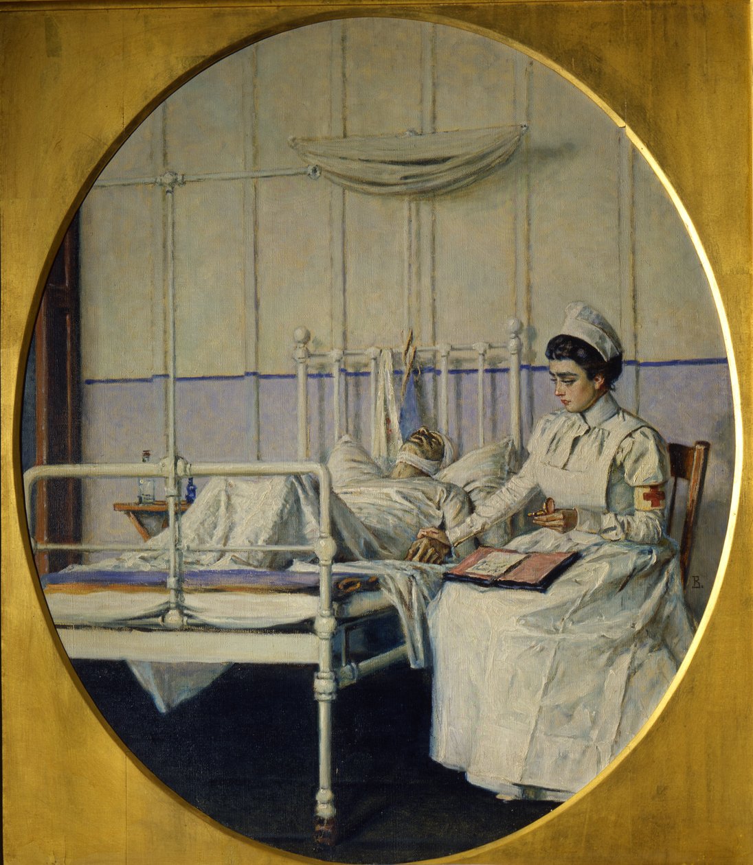 List został przerwany, 1901 autorstwa Vasili Vasilievich Vereshchagin