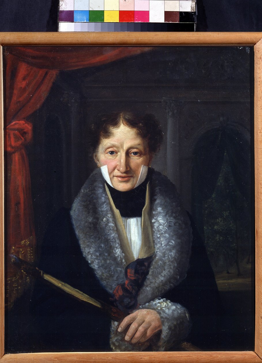 Portret baletmistrza Charlesa Louisa Didelota (1767-1837) (Portret baletmistrza Charlesa Louisa Didelota). Obraz Wasilija Wenediktowicza Baranowa (1792-1836). Olej na płótnie, 46,5 x 37,5 cm autorstwa Vasili Venediktovich Baranov