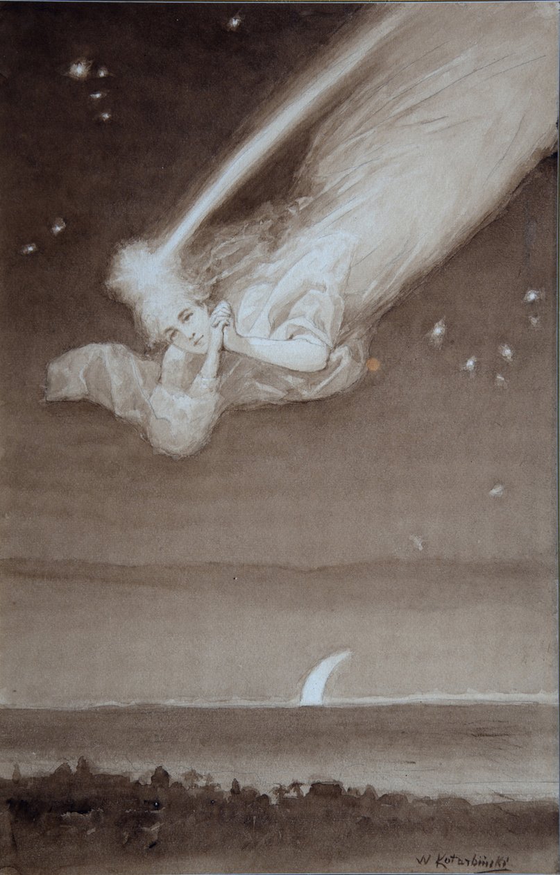 Spadająca gwiazda, 1910 autorstwa Vasilii Kotarbinsky