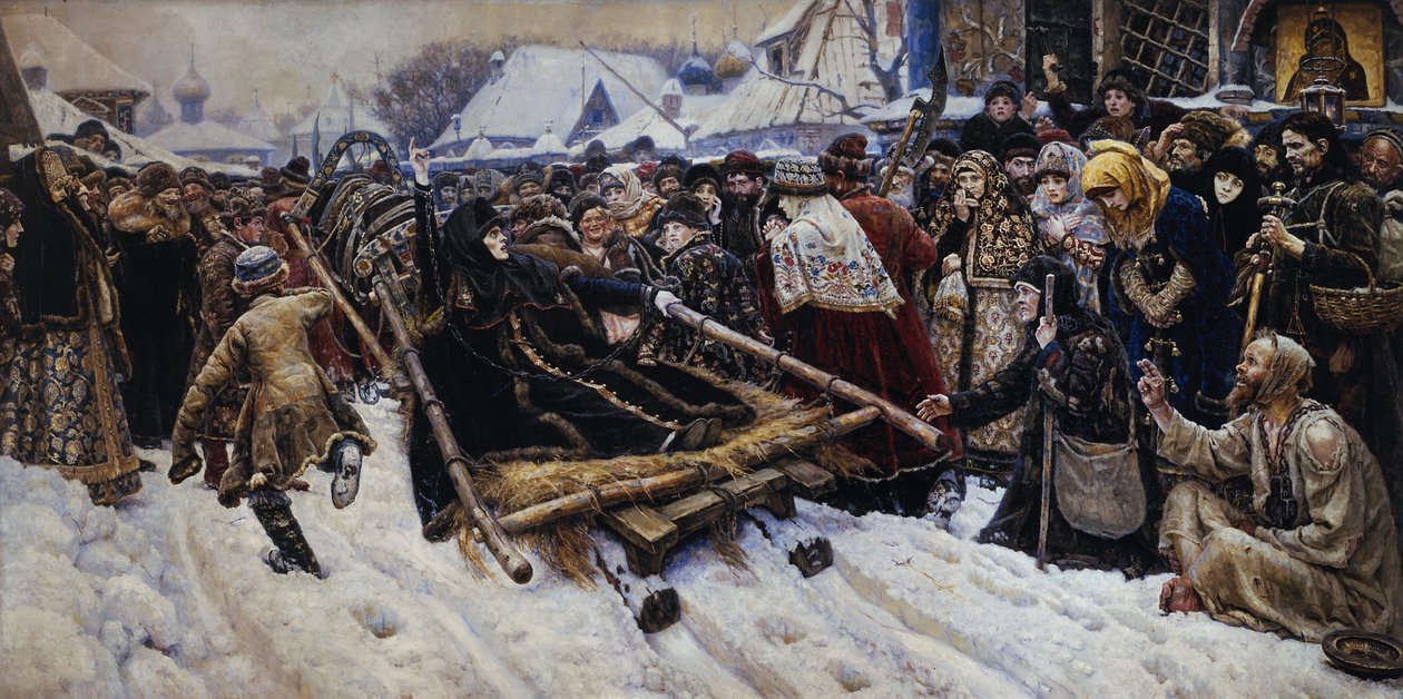 Bojarina Morozowa autorstwa Vasilij Ivanovic Surikov
