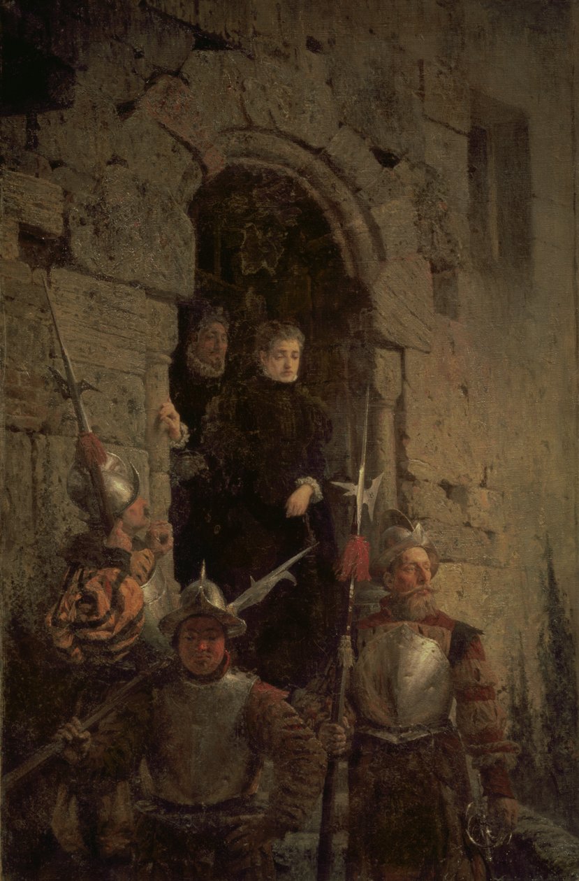 Aresztowanie hugenotów Jacqueline de Montbel d