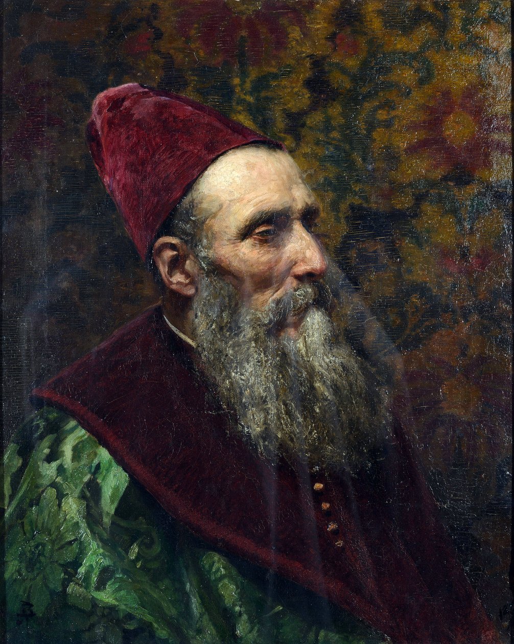 Portret doży weneckiej autorstwa Polenova, Wasilij Dmitriewicz (1844-1927) autorstwa Vasilij Dmitrievich Polenov