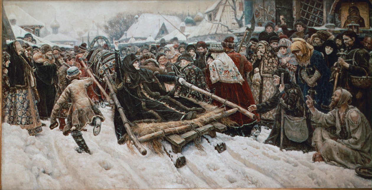 Męczennica za swoją wiarę autorstwa Vasilij Ivanovic Surikov