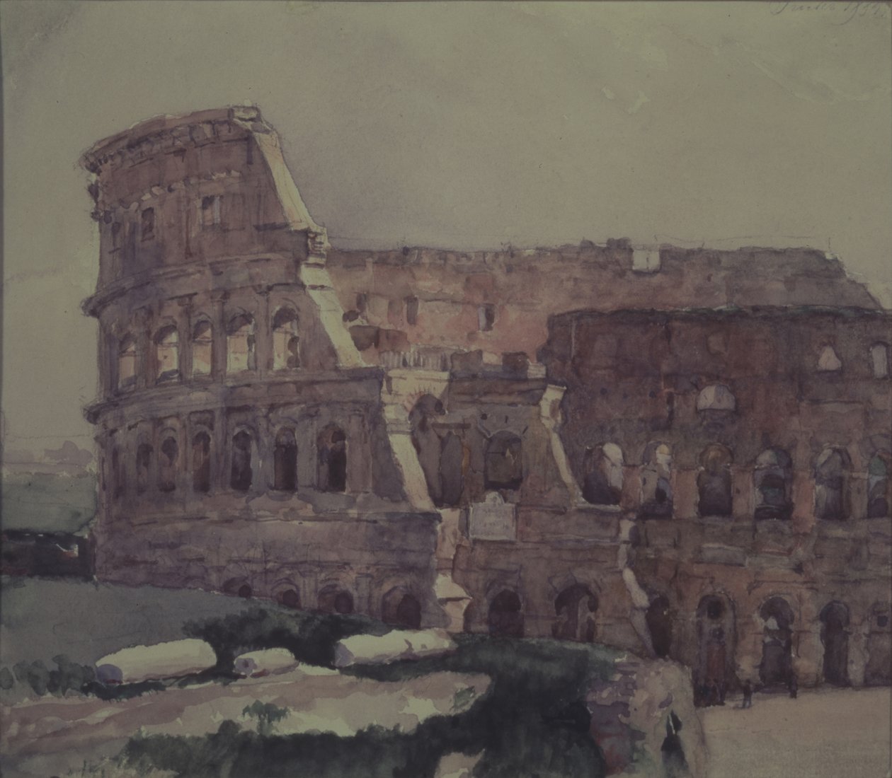 Koloseum w Rzymie autorstwa Vasilij Ivanovic Surikov