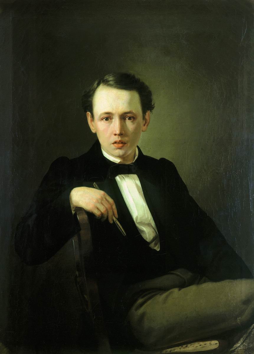 Autoportret.n: .n autorstwa Vasili Grigorevich Perov