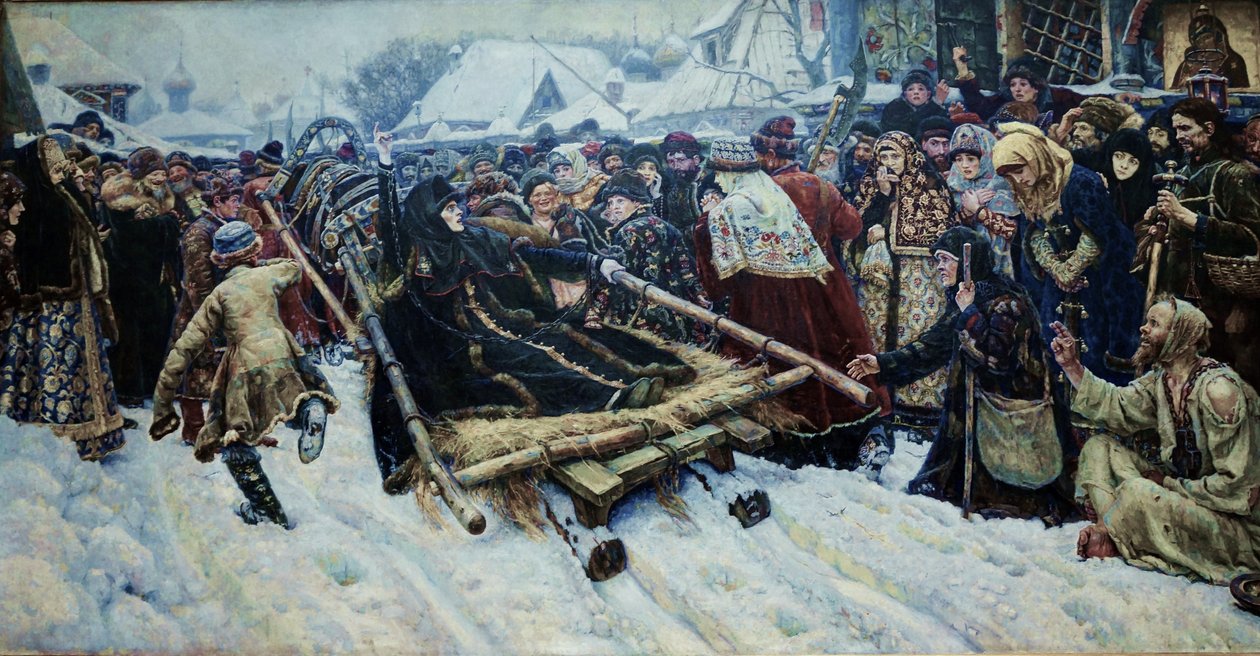 Bojarynia Morozowa autorstwa Vasilij Ivanovic Surikov
