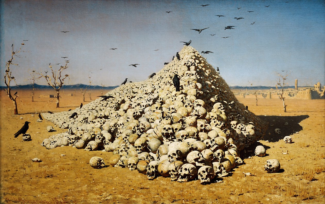 Apoteoza wojny autorstwa Vasili Vasilievich Vereshchagin