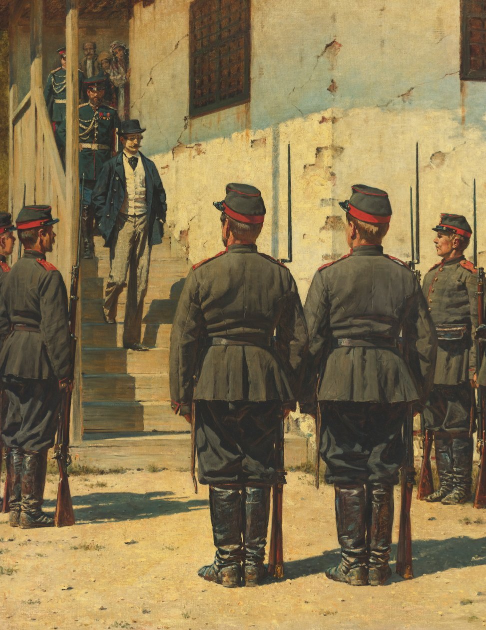 Szpieg autorstwa Vasili Vasilievich Vereshchagin
