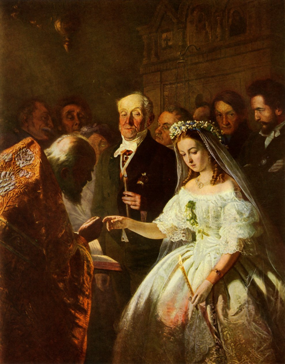 Nierówne małżeństwo, 1862, 1965. autorstwa Vasily Pukirev