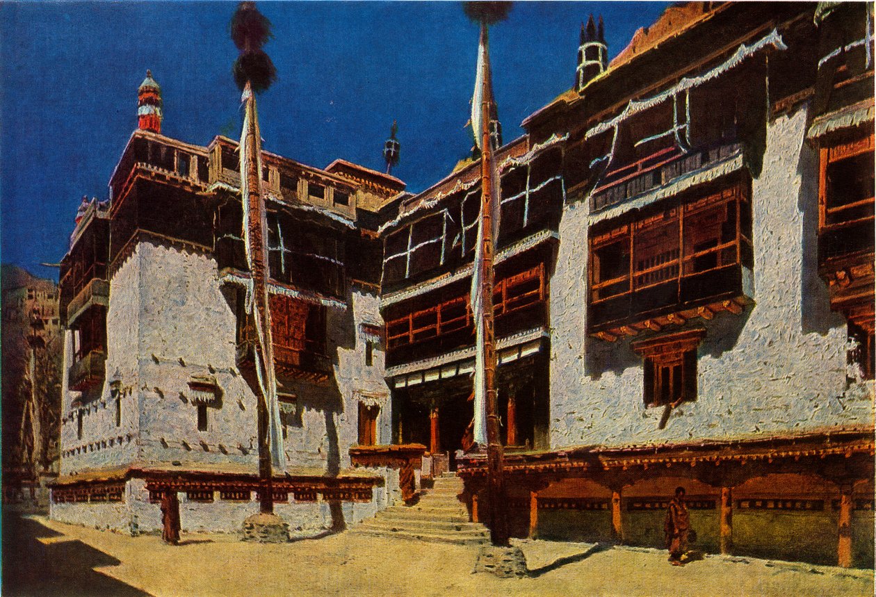 Klasztor Hemis w Ladakhu, 1875, 1965. autorstwa Vasily Vereshchagin