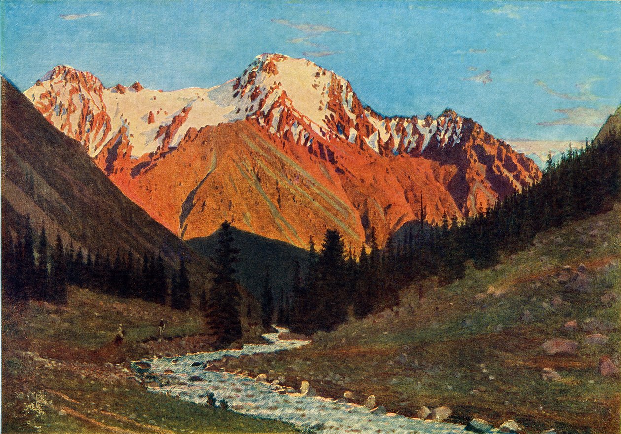 Krajobraz górski, koniec XIX wieku, 1965. autorstwa Vasily Vereshchagin