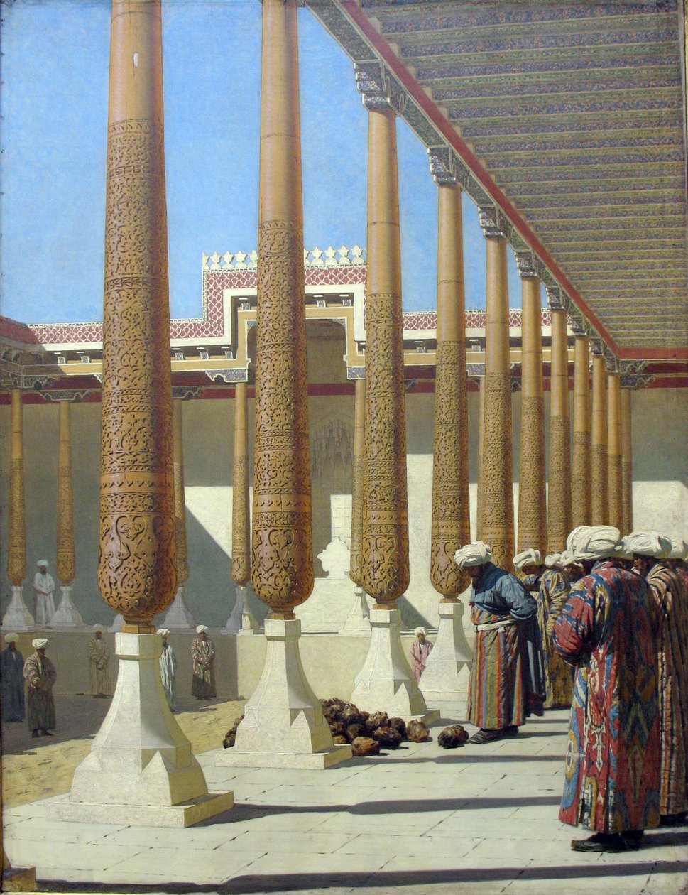Prezentacja trofeów autorstwa Vasily Vereshchagin