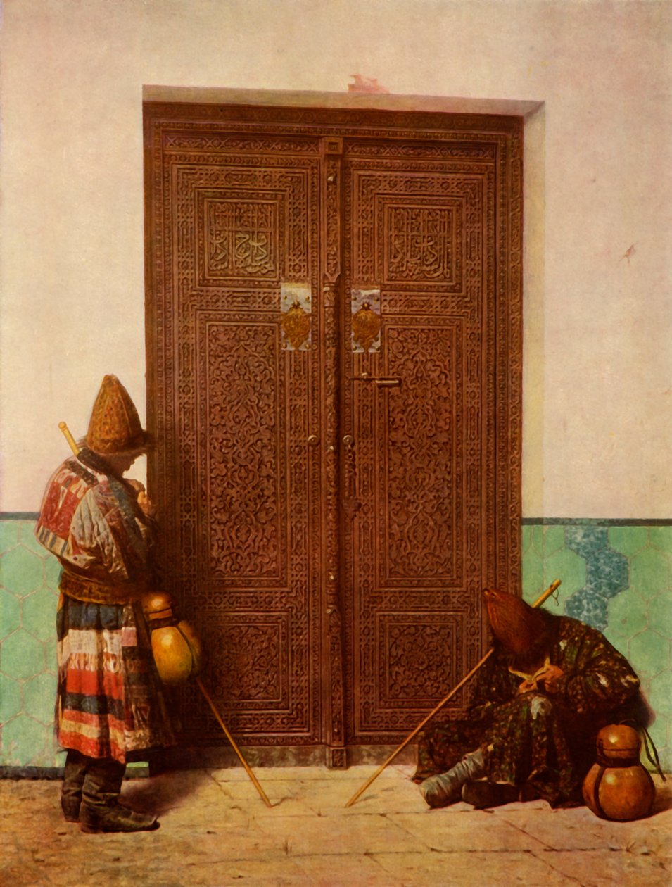 Drzwi do mauzoleum Timura Gur-Emira, 1873, 1965. autorstwa Vasily Vereshchagin