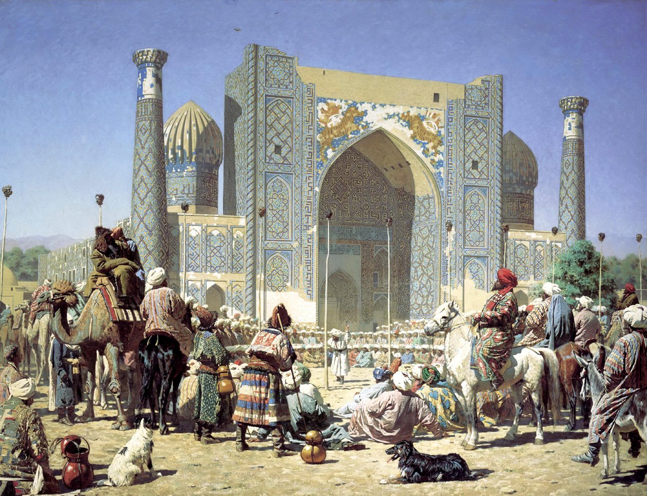 Są Triumfujący, c1871-c1872 autorstwa Vasily Vereshchagin