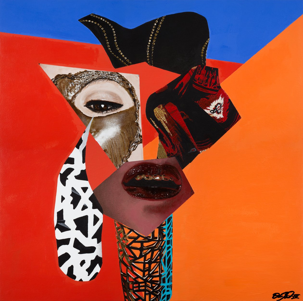Brilliant Dope, 2014 (akryl) autorstwa Vaskeen Vaskeen