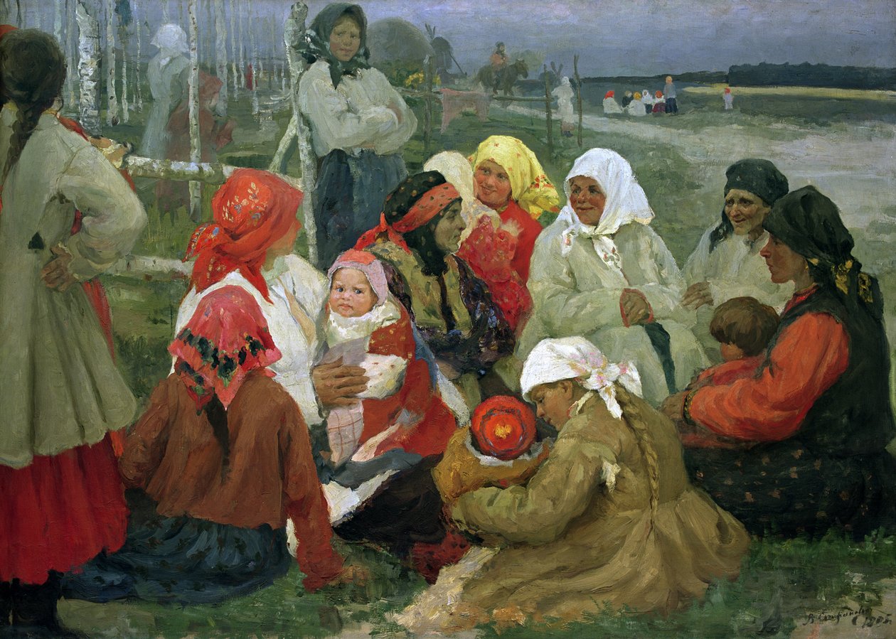 Chłopki, 1905 autorstwa Vassa Epifanova