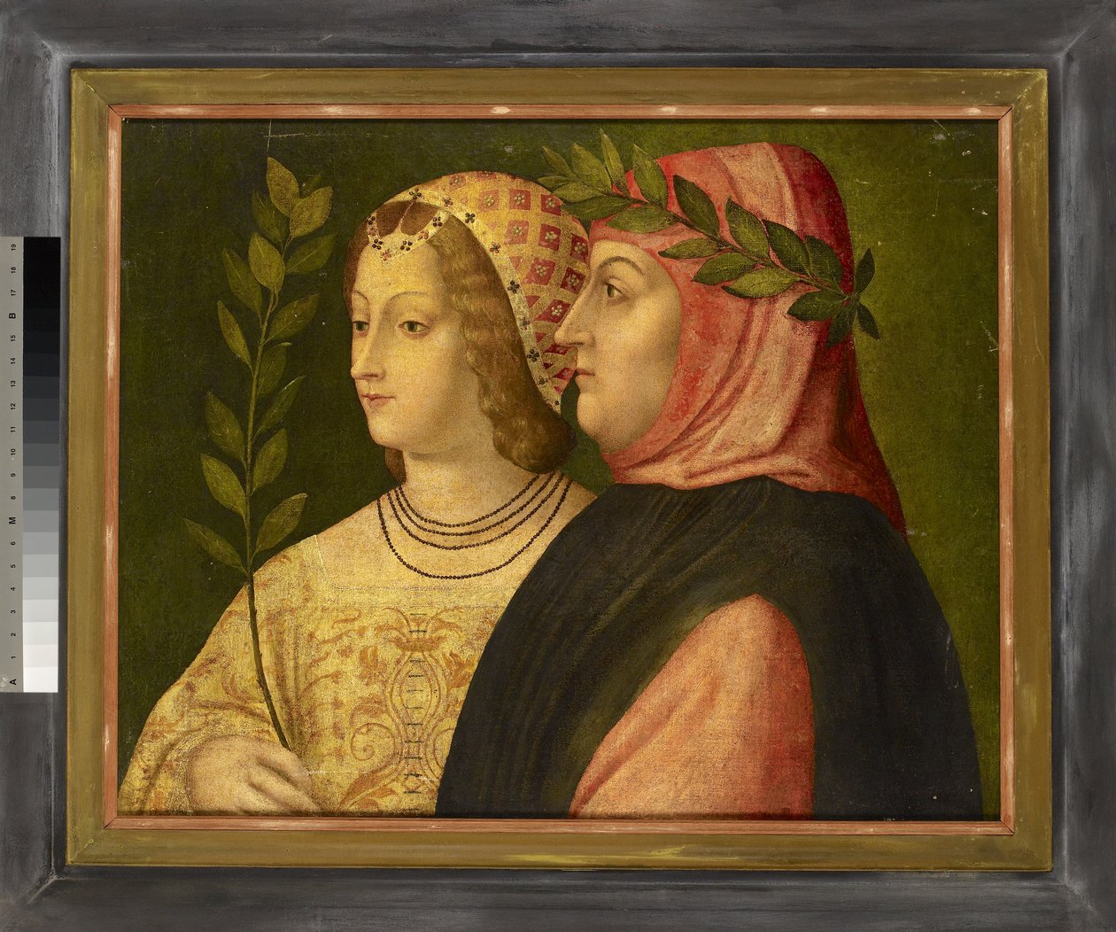 Petrarka i Laura de Noves, ok. 1510 autorstwa Venetian School