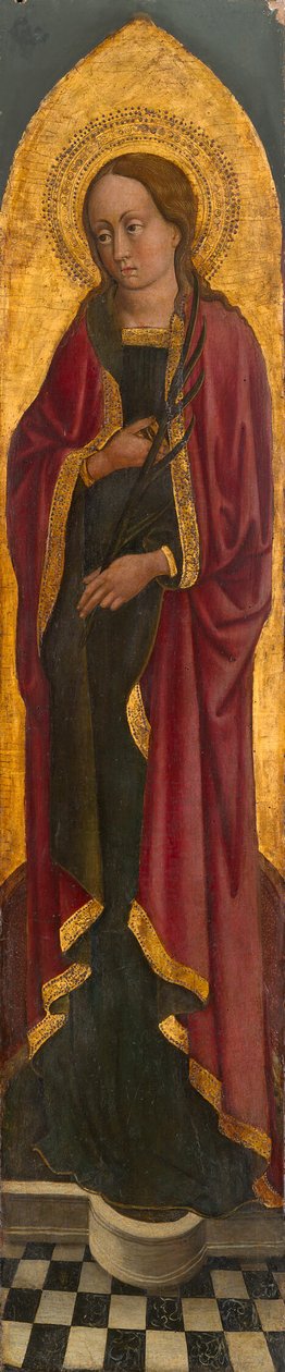 Święta Giustina z Padwy z ołtarza augustiańskiego autorstwa Venetian