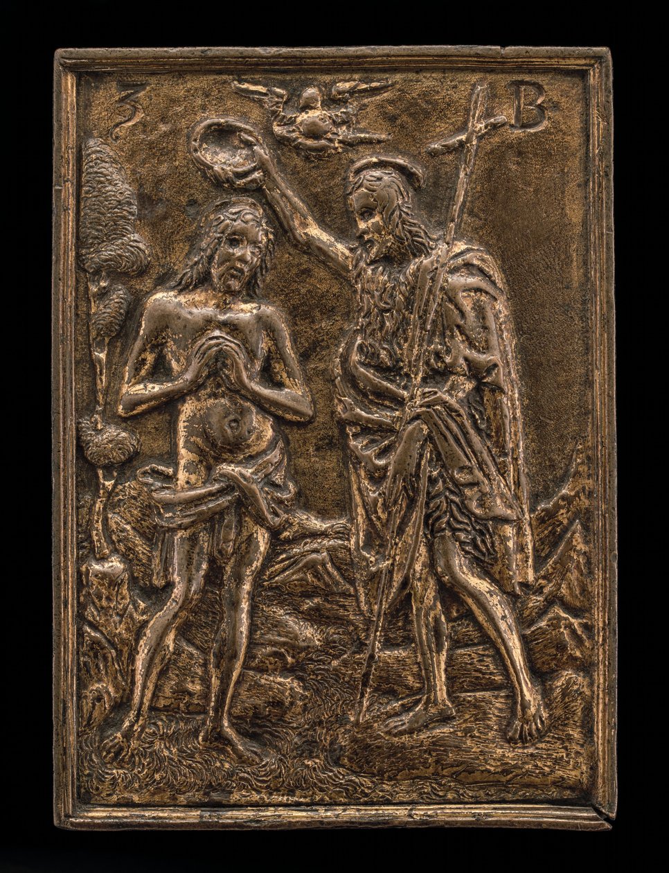 Chrzest w Jordanie autorstwa Venetian 16th Century