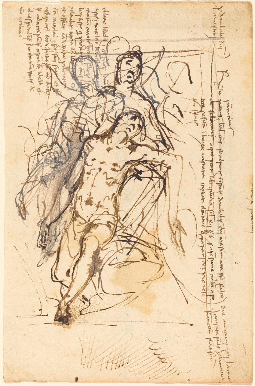 Pieta autorstwa Venetian 17th Century