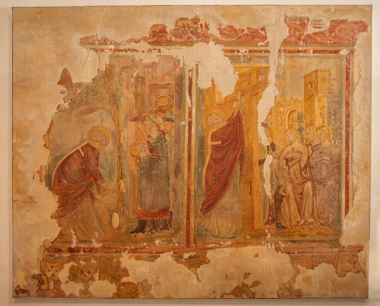 Sceny z życia św. Mikołaja autorstwa Venetian School