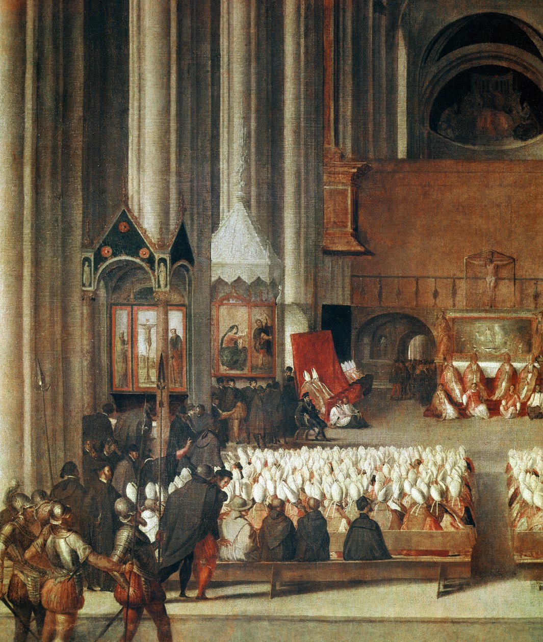 Zgromadzenie Soboru Trydenckiego autorstwa Venetian School