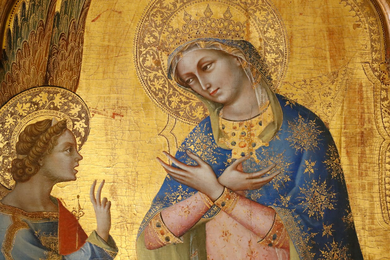 Poliptyk Zwiastowania (Poliptyk Lew) autorstwa Veneziano Lorenzo