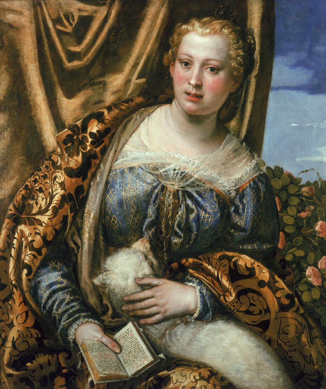Pani lub św. Agnieszka autorstwa Paolo Veronese
