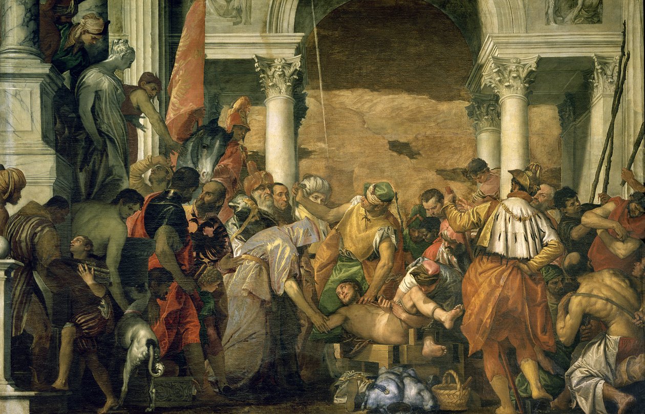 Męczeństwo św. Sebastiana, 1565 autorstwa Paolo Veronese