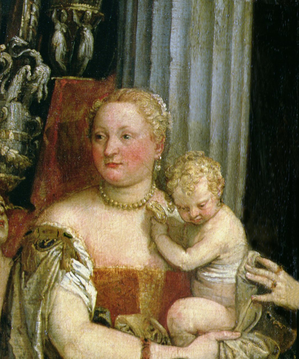 Wieczerza w Emaus olej na płótnie zmieniony detal 108514 autorstwa Paolo Veronese