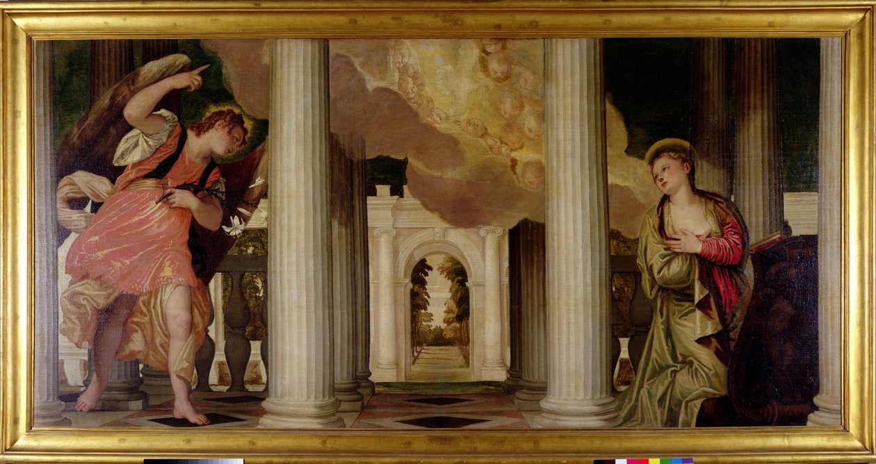 Zwiastowanie, ok. 1551-53 autorstwa Paolo Veronese