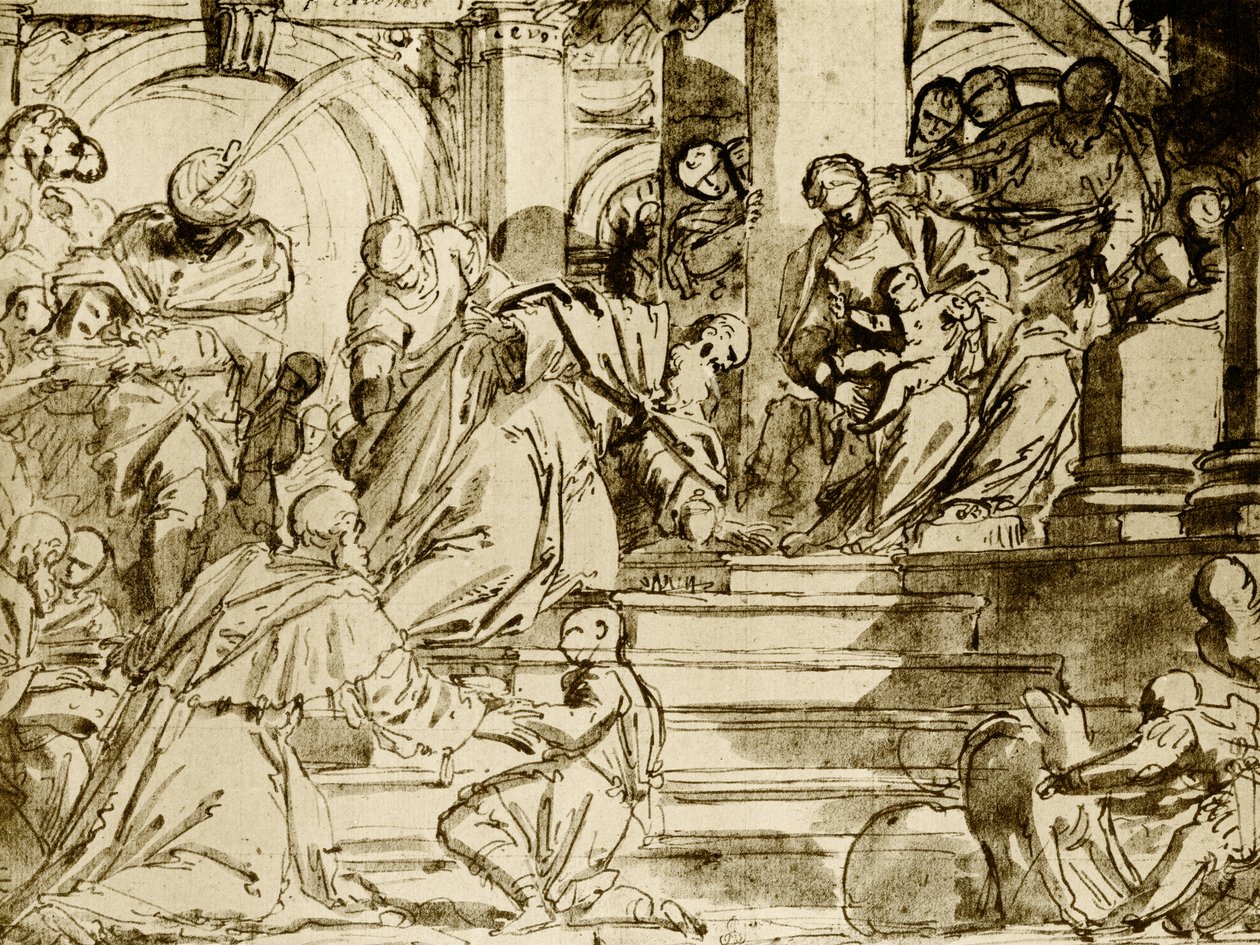Adoracja Trzech Króli autorstwa Paolo Veronese