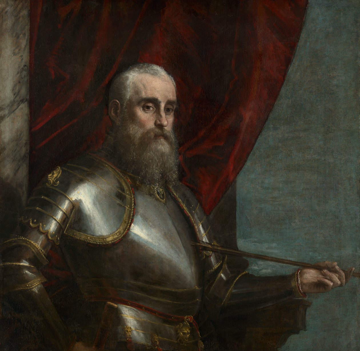 Portret Agostino Barbarigo, po 1571 autorstwa Veronese
