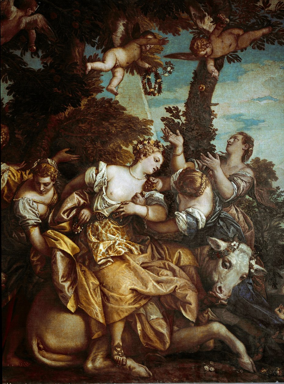 Porwanie Europy. Obraz Paolo Caliari Paolo Veronese autorstwa Veronese