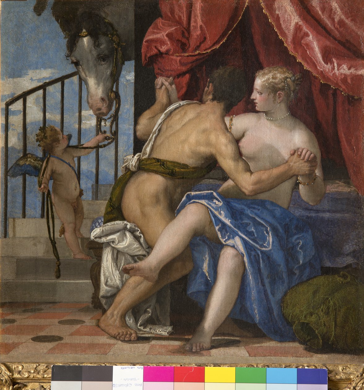 Wenus i Mars, ok. 1575-80 autorstwa Veronese