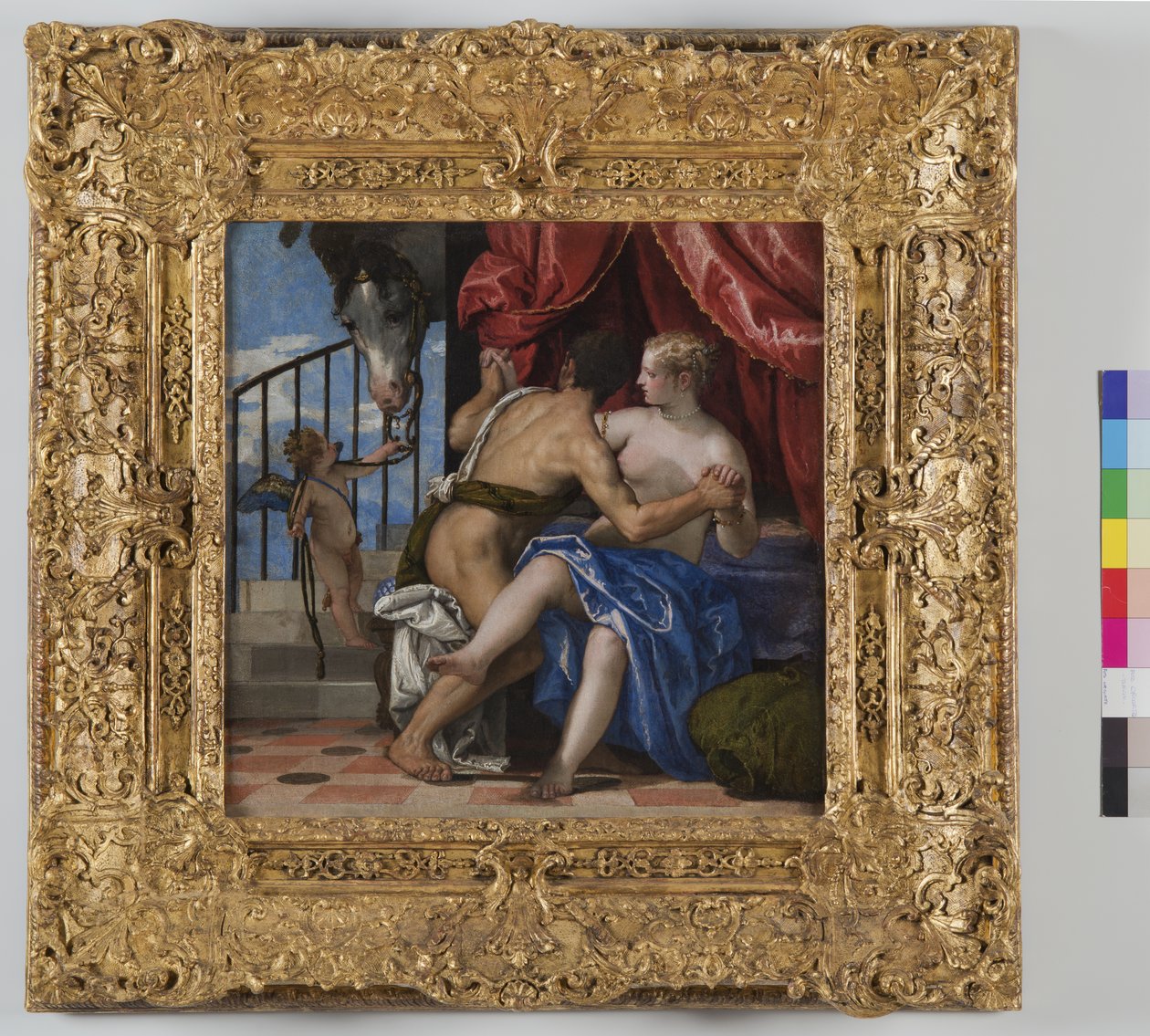 Wenus i Mars, ok. 1575-80 autorstwa Veronese