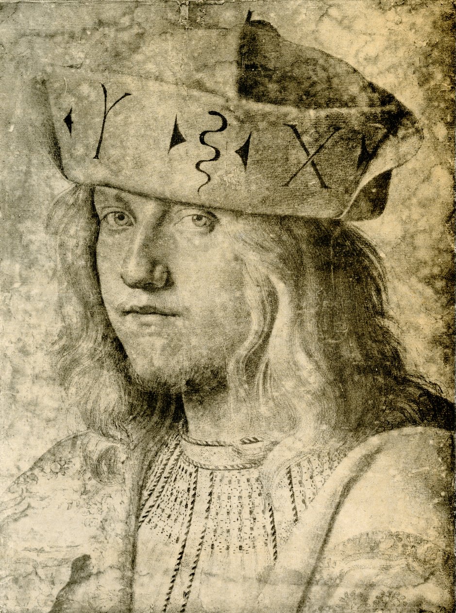 Młody szlachcic w czapce autorstwa Veronese School Veronese School