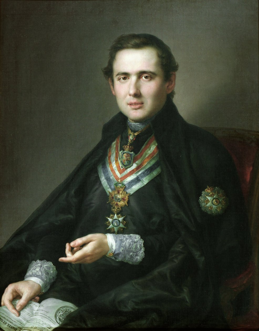 Juan Gutiérrez de León, Leon Kapłan autorstwa Vicente Lopez y Portana