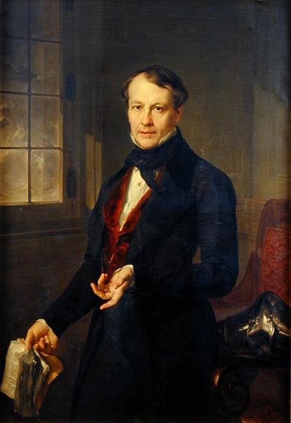 Portret Aarona Vail (1796-1878) ok. 1845 (zobacz 149723 dla pary) autorstwa Vicente Lopez y Portana