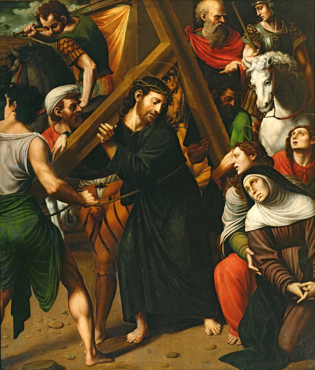 Chrystus niosący krzyż autorstwa Vicente Masip