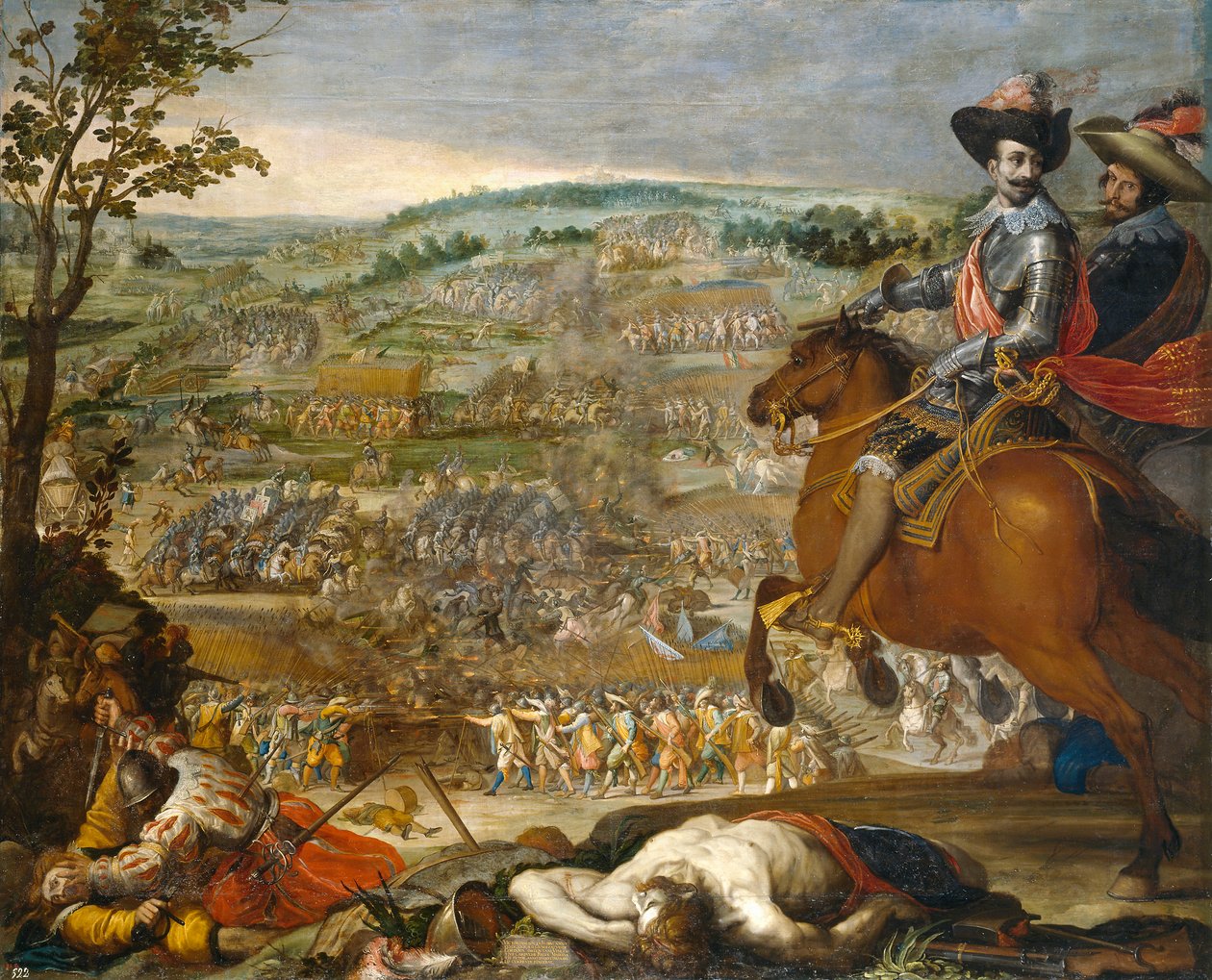 Zwycięstwo pod Fleurus w 1622 autorstwa Vicente Carducho