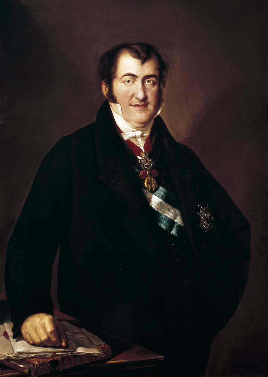 „Portret Ferdynanda VII (Fernando VII Hiszpanii autorstwa Vicente Lopez y Portana