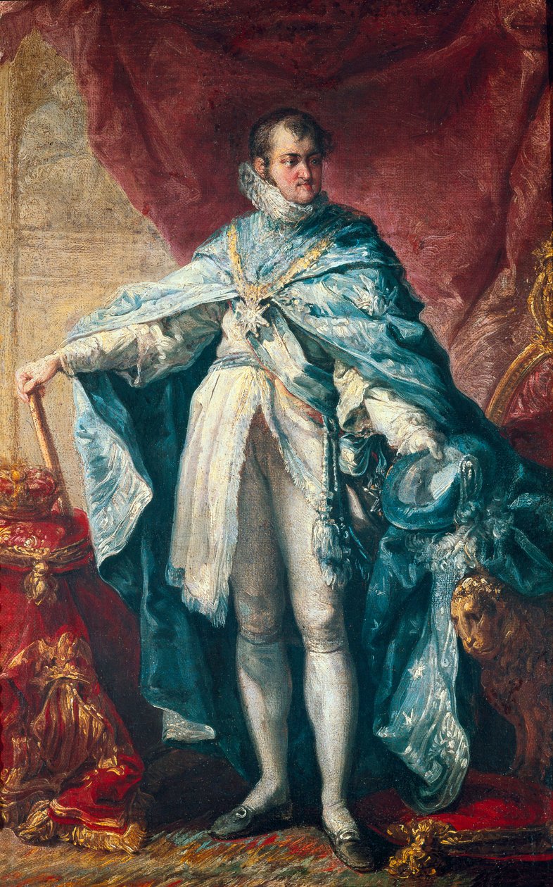 Portret króla Ferdynanda VII (1784-1833) autorstwa Vicente Lopez y Portana