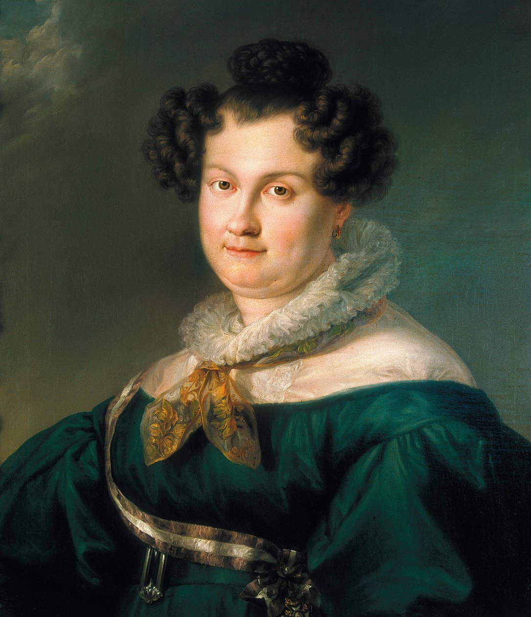 Portret Marii Cristiny Ferdinand z Bourbon autorstwa Vicente Lopez y Portana