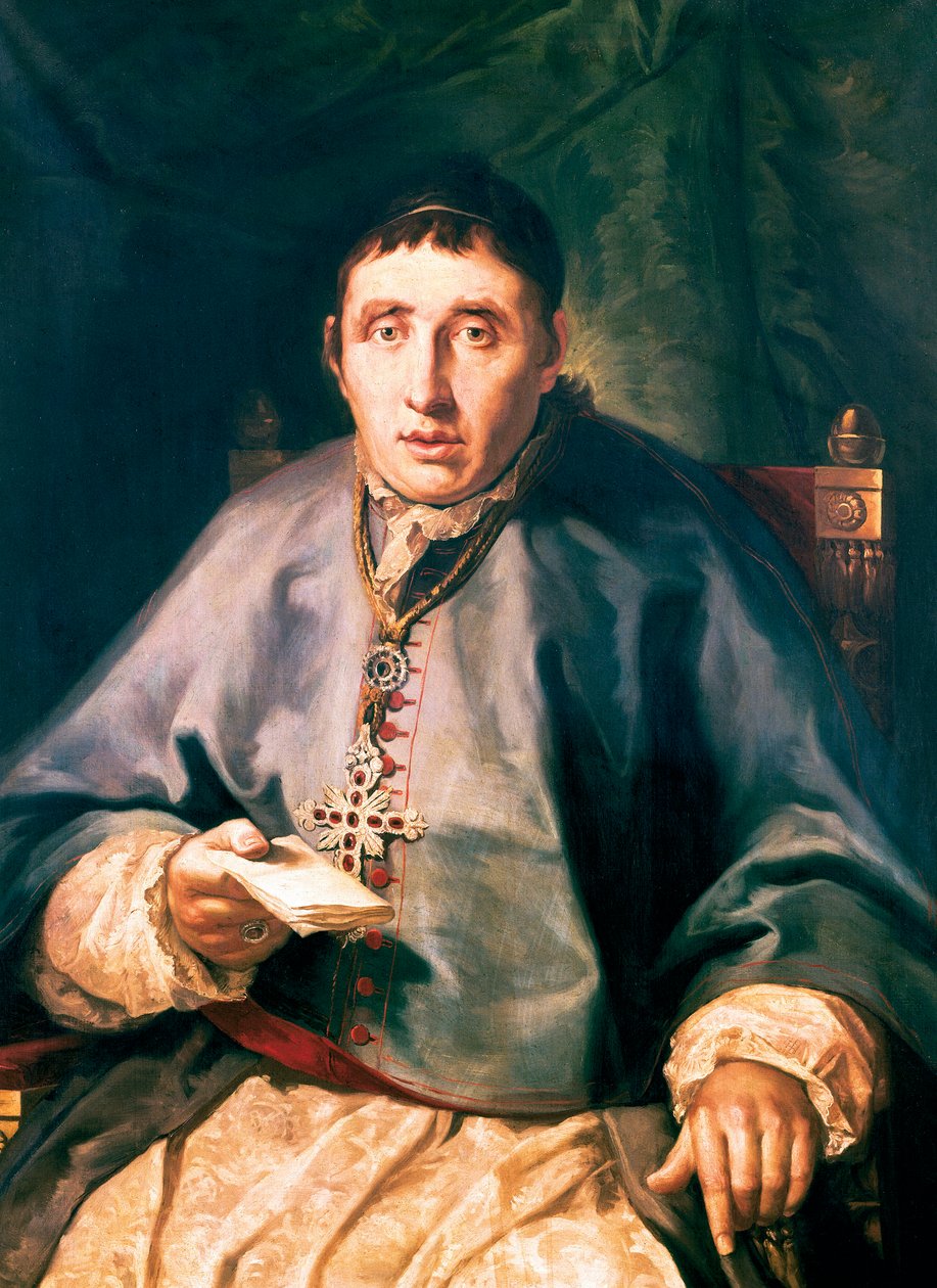 Portret Pedro Gonzaleza Vallejo. Obraz Vicente Lopez Y Portana (1772 - 1850), pierwsza połowa XIX wieku. Olej na płótnie. Madryt, Pałac Senatu. autorstwa Vicente Lopez y Portana