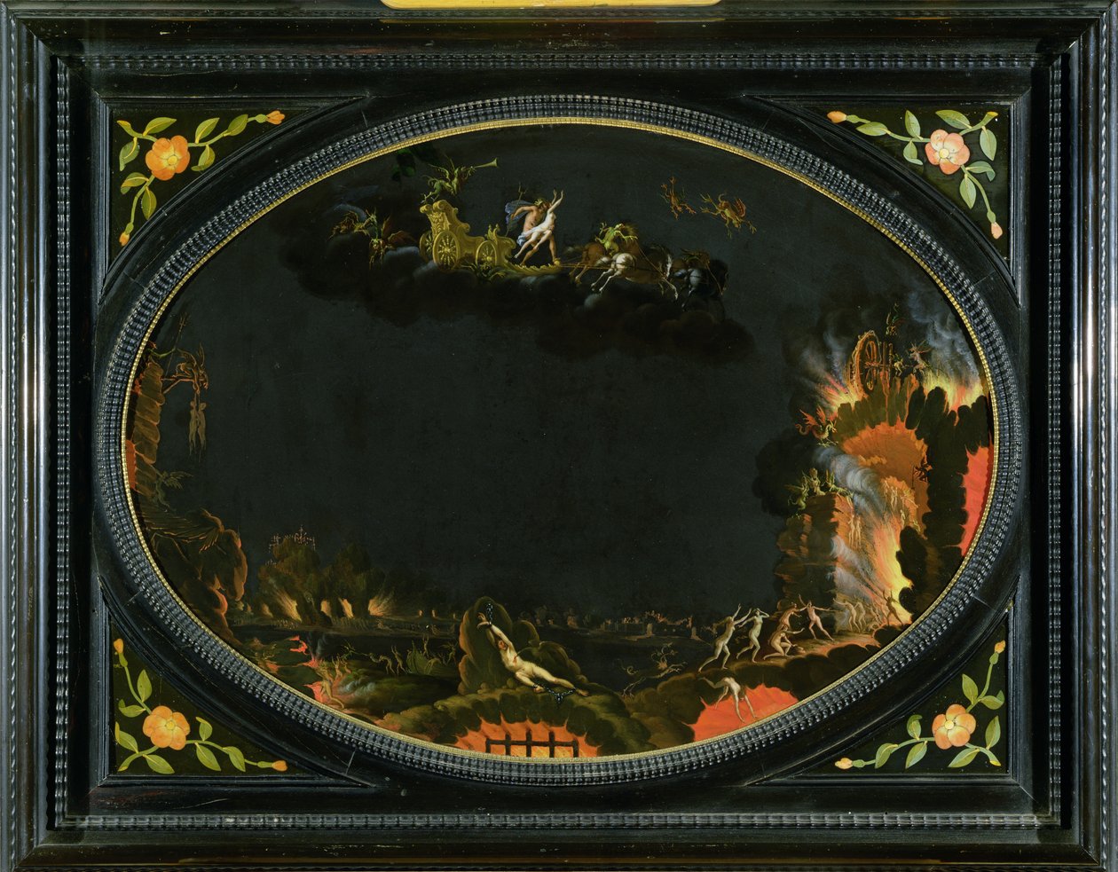 Piekło, ok. 1634 autorstwa Vicenzo Mannozzi or Manozzi