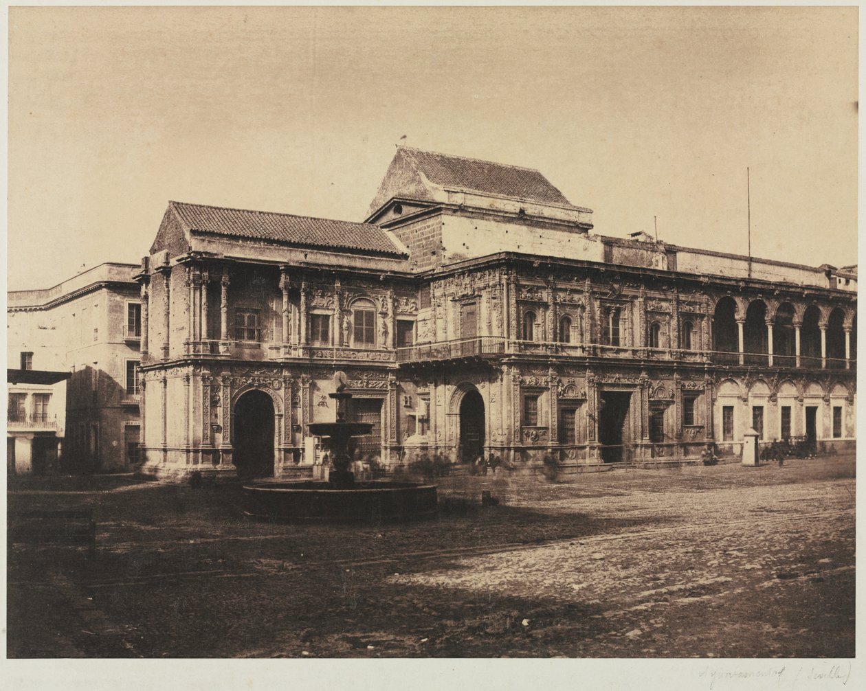 Ratusz, Sewilla autorstwa Vicomte Joseph Vigier